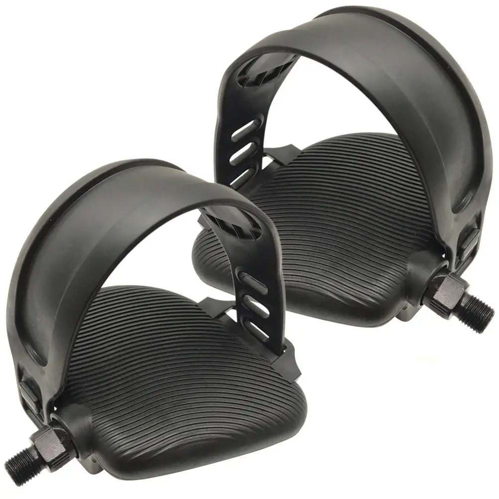 

1Pair Bike Pedals Replacement Sturdy Non-Slip Mountain Road Exercise Bike Pedals Gym Cycle Outdoor Riding Accessory