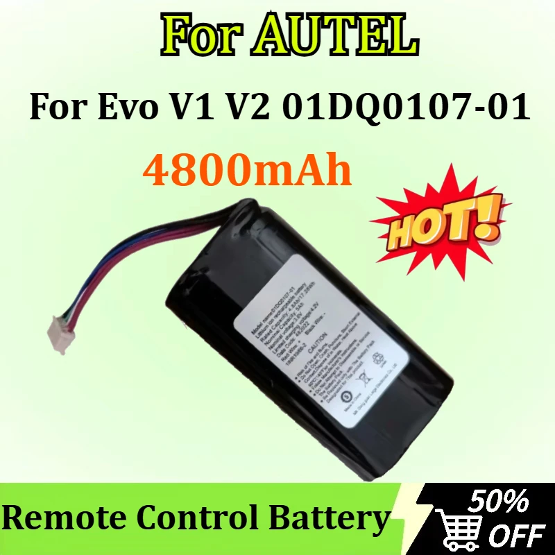 

New 4800mAh for AUTEL Evo V1 V2 01DQ0107-01 Remote Control Battery
