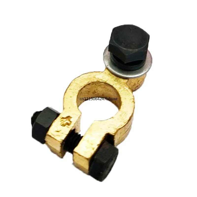 Thickened and enlarged car truck battery clip terminal pile head truck pure copper large battery clip chuck