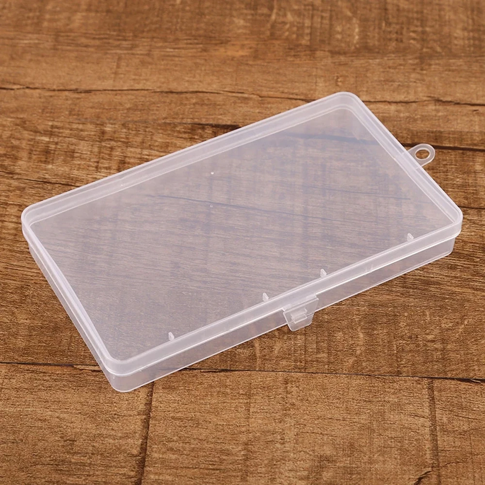 Electronic Component Banknote Cases Sample Box Plastic Case Transparent Mask Box Card Storage Box Packaging Case Mask Holder