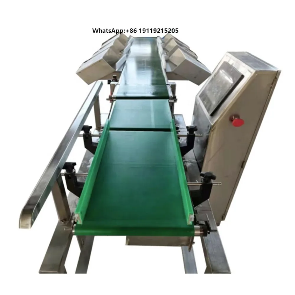 Weighting Check Machine Automatic Fish Grader Shrimp Sorter Conveyor Belt Sorting Machine