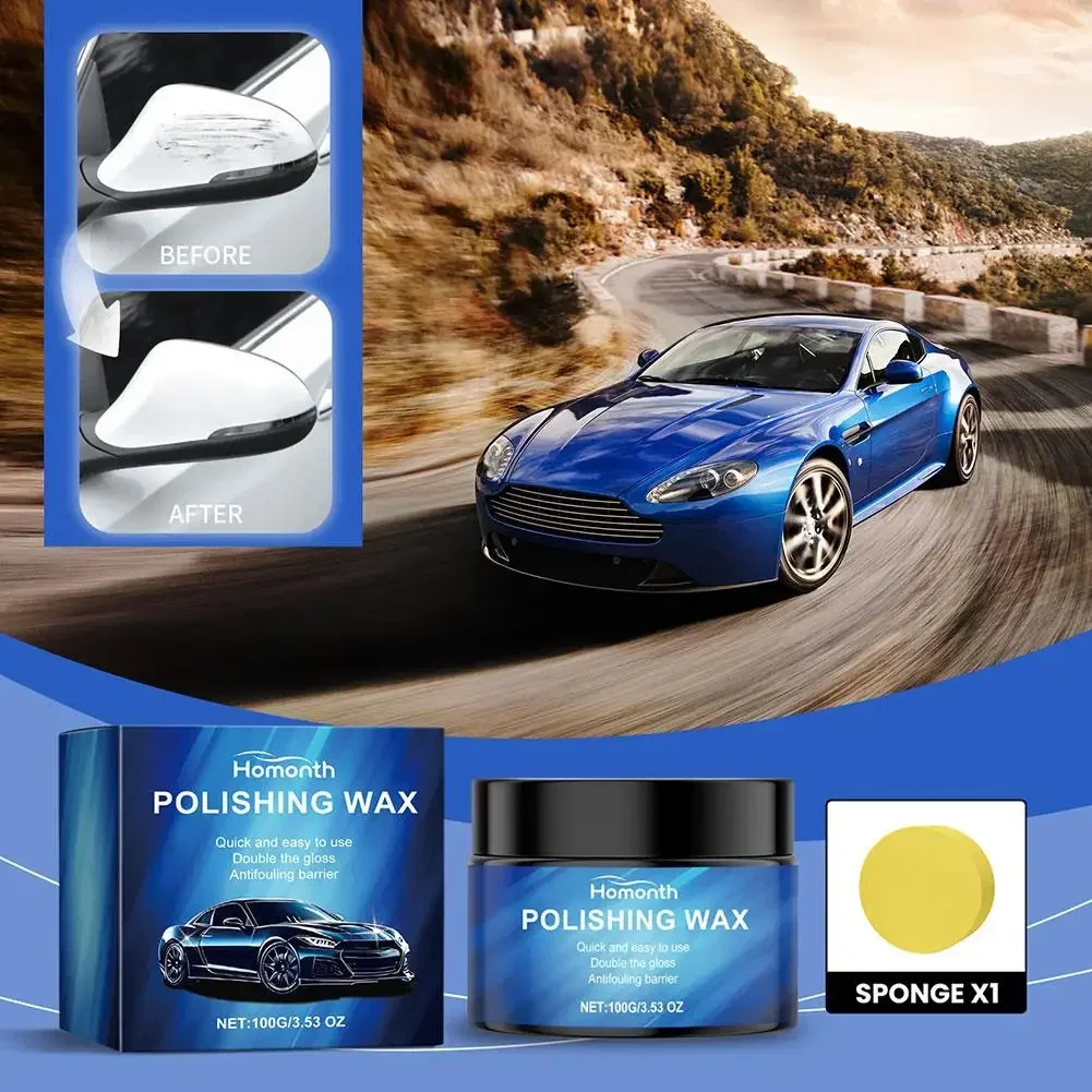 Glossy Car Polishing Wax, Crystal Plating, Hard Surface Wax, Covering Layer, Coating Formula, Paint Waterproof Film