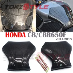 Motorcycle Accessories fit for CBR650F CB650F HONDA 2017 2018 2019 carbon fibre tank cover tank sticker fuel tank shield 17'-19'