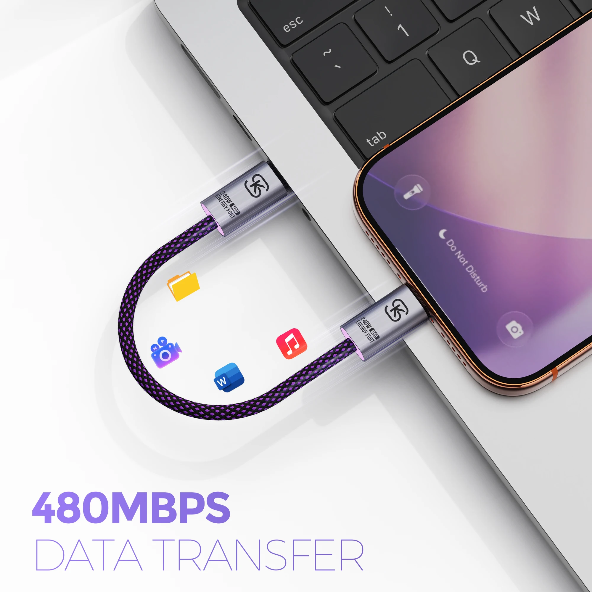 สายชาร์จแม่เหล็กแบบพวงกุญแจ Ty - Magnetic Charging Cable บทวิจารณ์และราคา