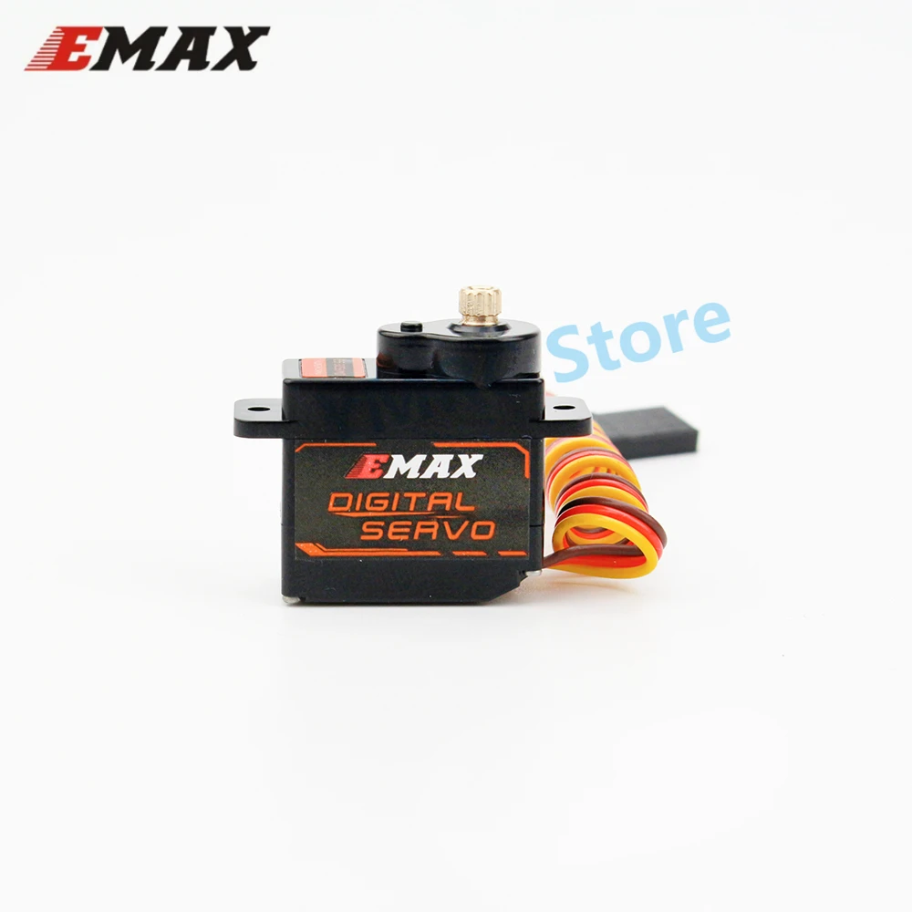 4PCS EMAX ES3059D 9g Plastics Gear Digital Servo ES3059MD 12g Metal Digital Servos for RC Model and Robot PWM Actuator