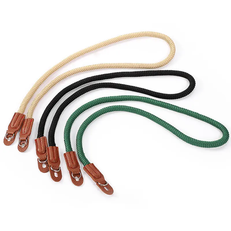 100cm Camera Strap Camera Neck Strap Vintage Shoulder Sling for SLR DSLR Digital Mirrorless Cameras Strap Nylon Leather Material