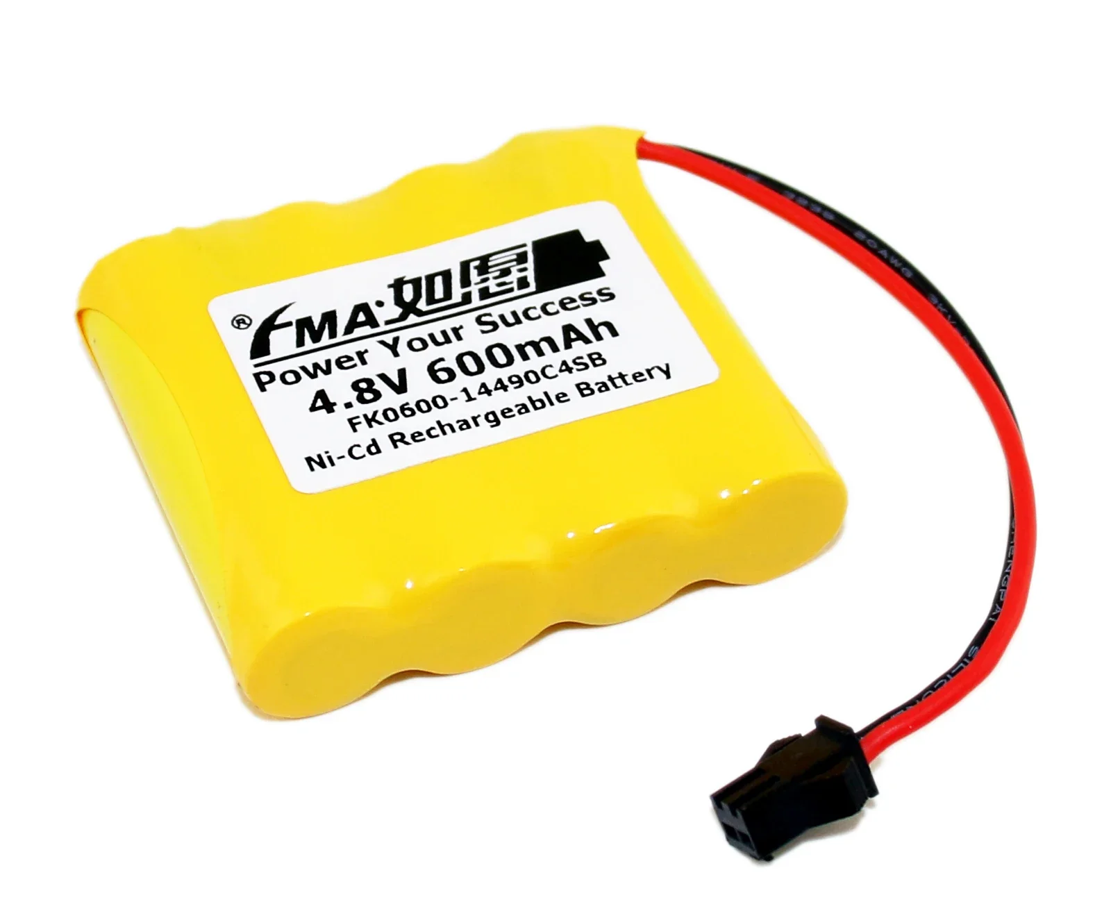 Remote Control Radios Model Toys RC Car Long-Lasting Power 4.8V Ni-Cd 600-900mAh Ni-MH 1.2-1.5AH Rechargeable Battery