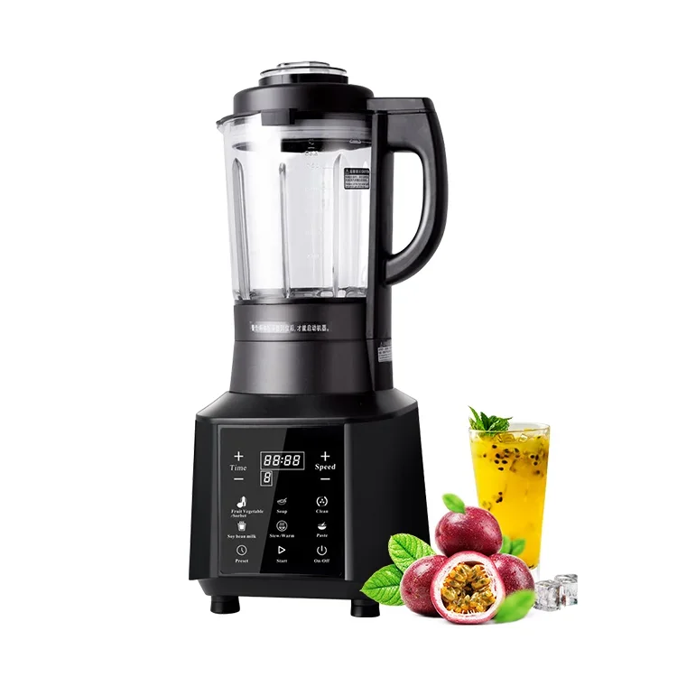 Factory Price High Speed, Heavy Duty Commercial Blenders  Smoothies Hot & Cold Soup Maker Heating Blender/