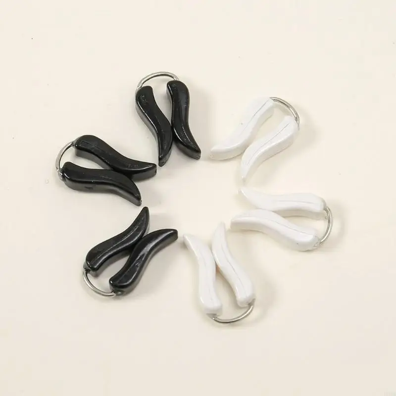 P88B 6 PCS Hijab Brooch Pinages multi-usage multiples