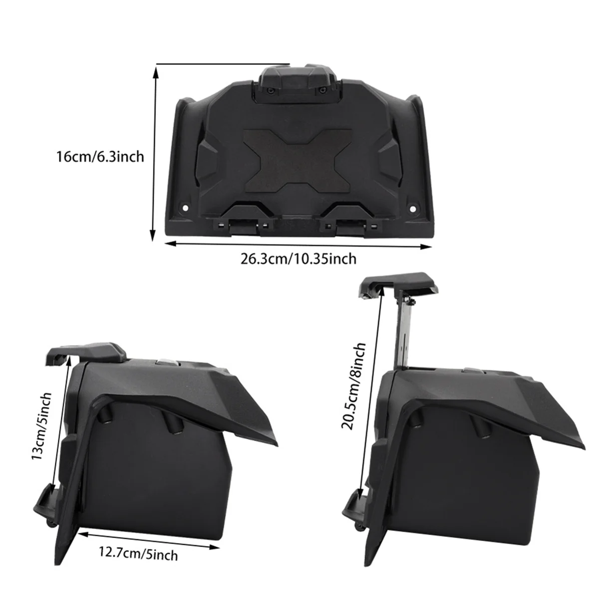 

Tablet Holder for RZR XP 1000/Turbo/RZR Trail, Sporty Electronic Device Mount with Storage Box Phone Mount Tablet