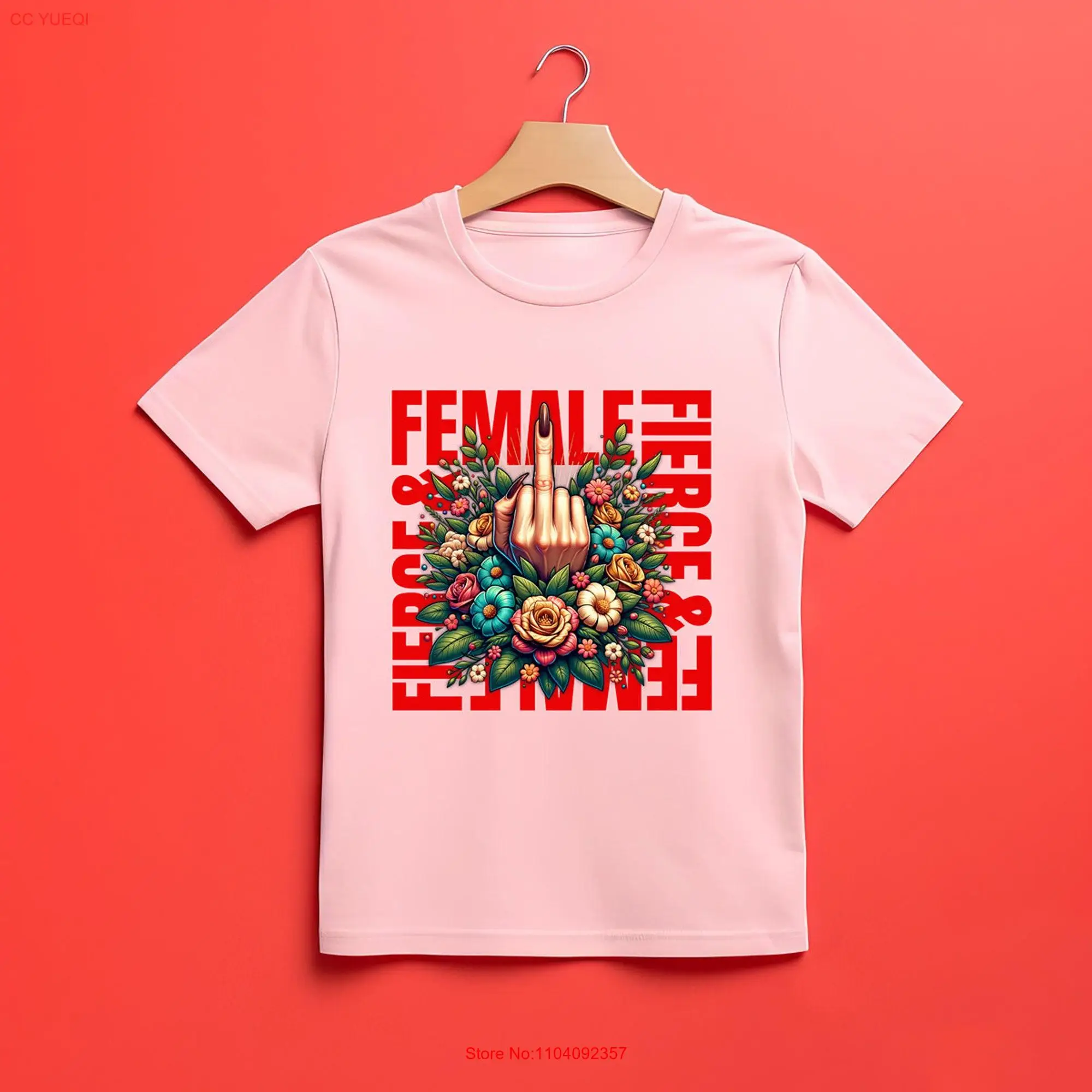 FEMALE Empowerment T Shirt patriarchy feminism tee empowered women womens clothing 90s aesthetic long or short sleeves