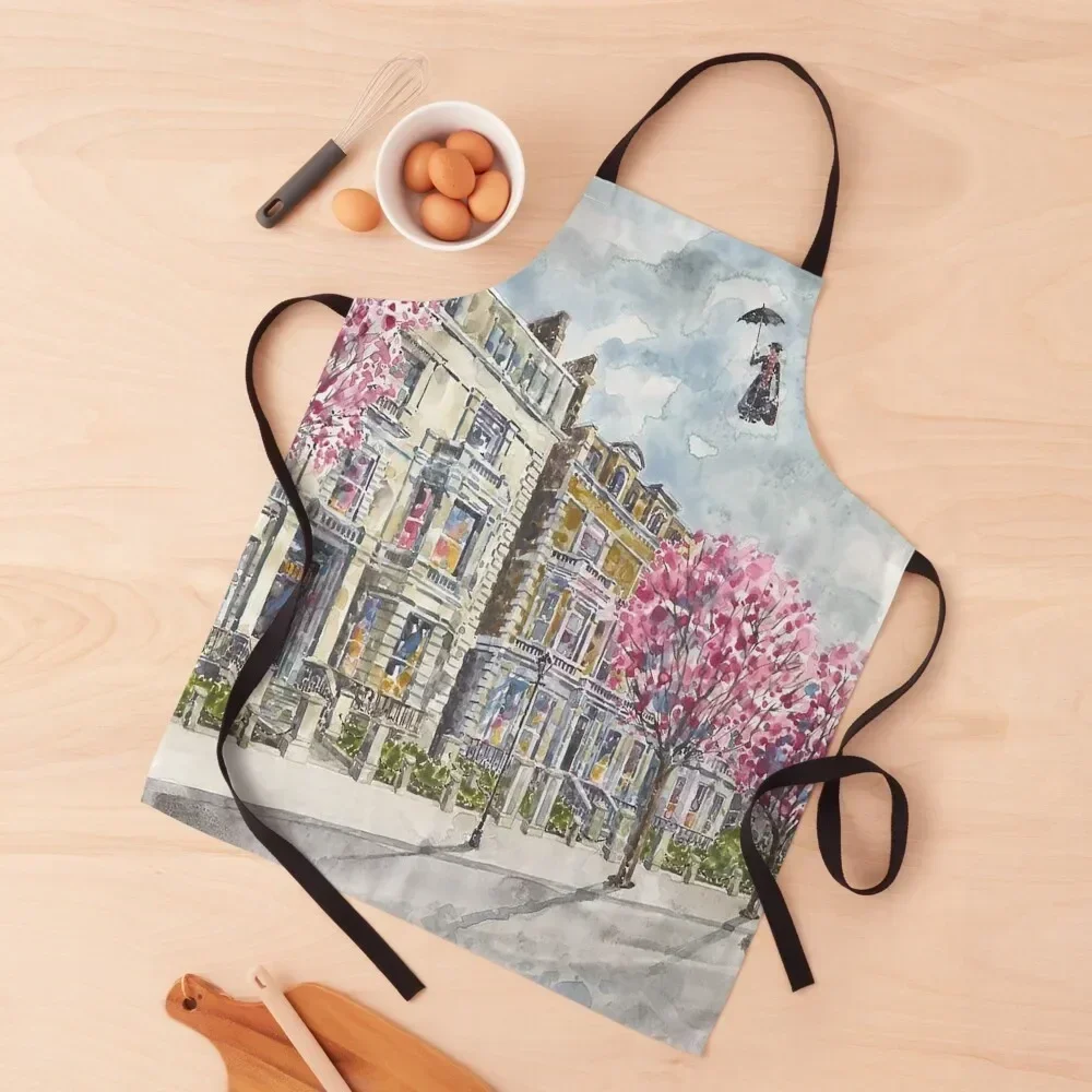

Mary Poppins Apron Cleaning Products For Home japanese style Manicurists Chef Accessory Apron