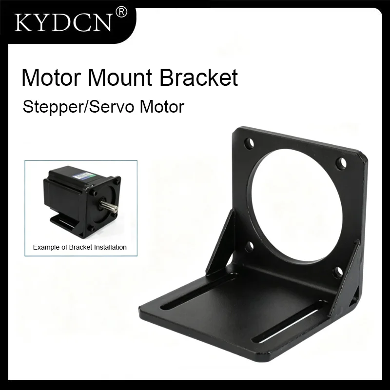 NEMA17 NEMA23/34/42 Stepper Servo Motor Mount Bracket L-Type Fixed Base Seat for CNC Router 3D Printer
