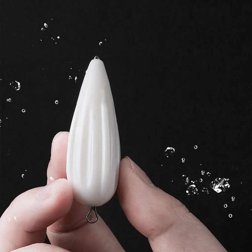 10 قطعة 3/3.5/4/4.8/7.5 جرام بطيئة غرق أو المياه العائمة رمي المعونة المساعدة الصيد تعويم بوبر الكارب إغراء صيد السمك أداة