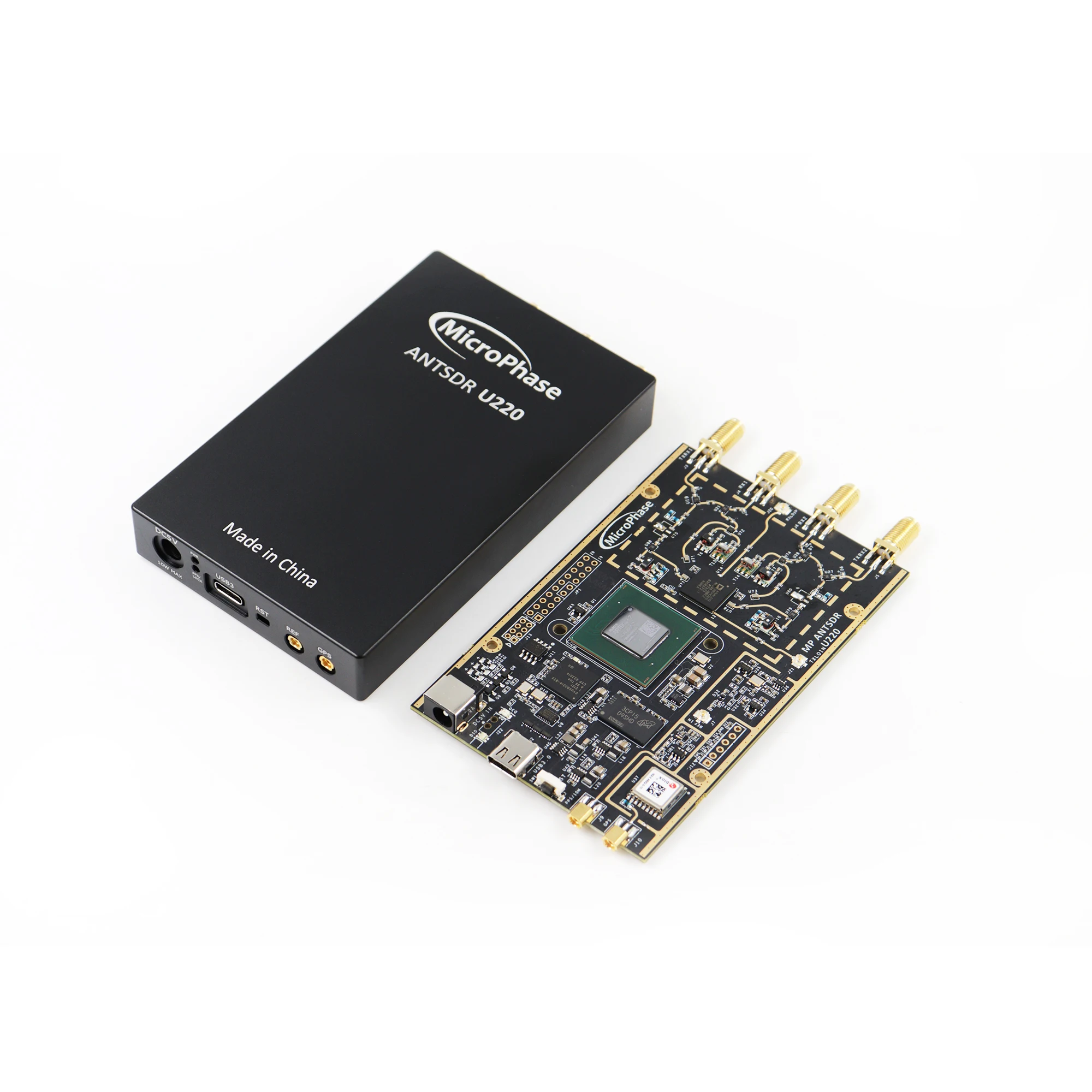 Imagem -02 - Microfase-software Definido Placa de Demonstração de Rádio 70mhz6ghz Sdr Usb 3.0 Adi Ad9361 Ad9363 Mimo Srsran Antsdr U220