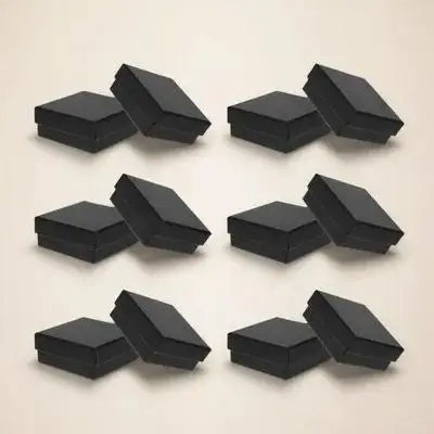 

Набор из 12 подарочных коробок для украшений: маленькие шкатулки для браслетов и серег с мягким губчатым наполнителем внутри