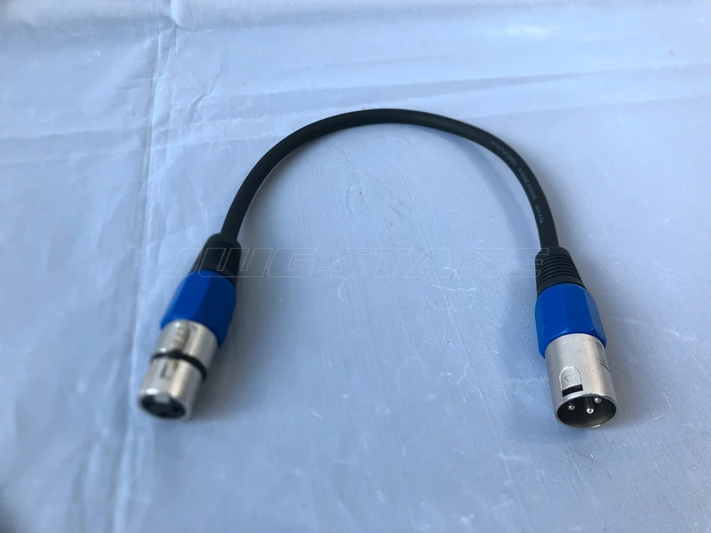 3-pin Connector Signal DMX Cable (1M-50M) DMX512 Stage Lighting Signal Cable LED Par Light Moving Head Light Customization