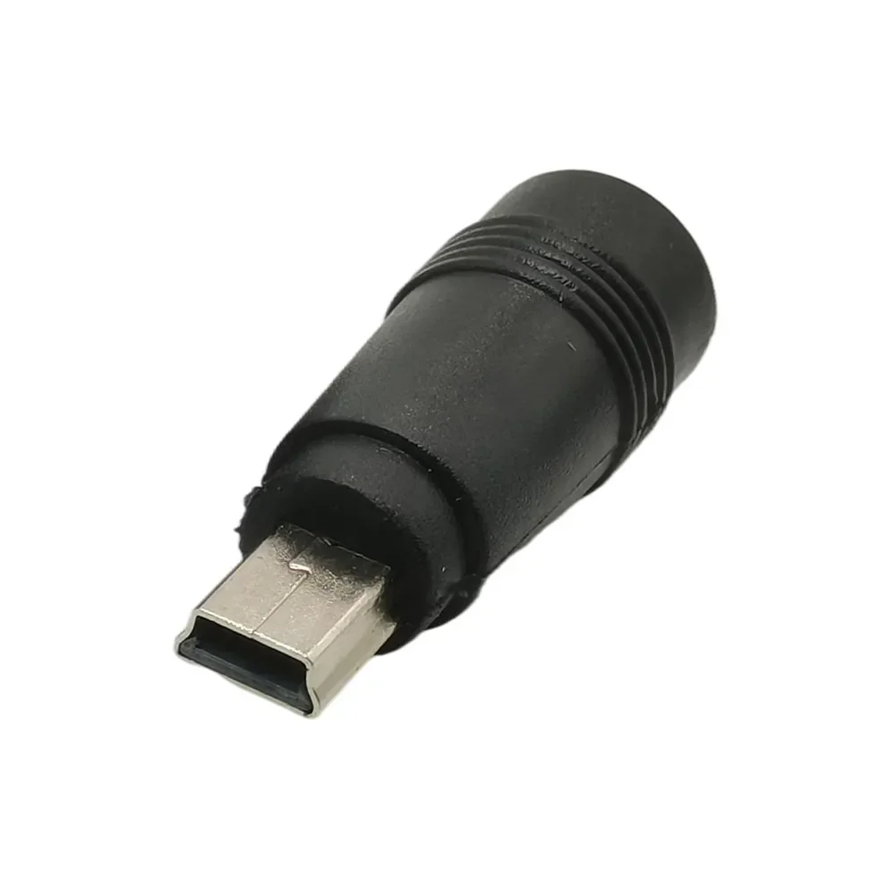 90 DEGREE USB ADAPTER MINI USB MALE TO JACK 5.5*2.1mm FEMALE CONVERTER 5.5 x 2.1 mm RIGHT ANGLE CONNECTOR