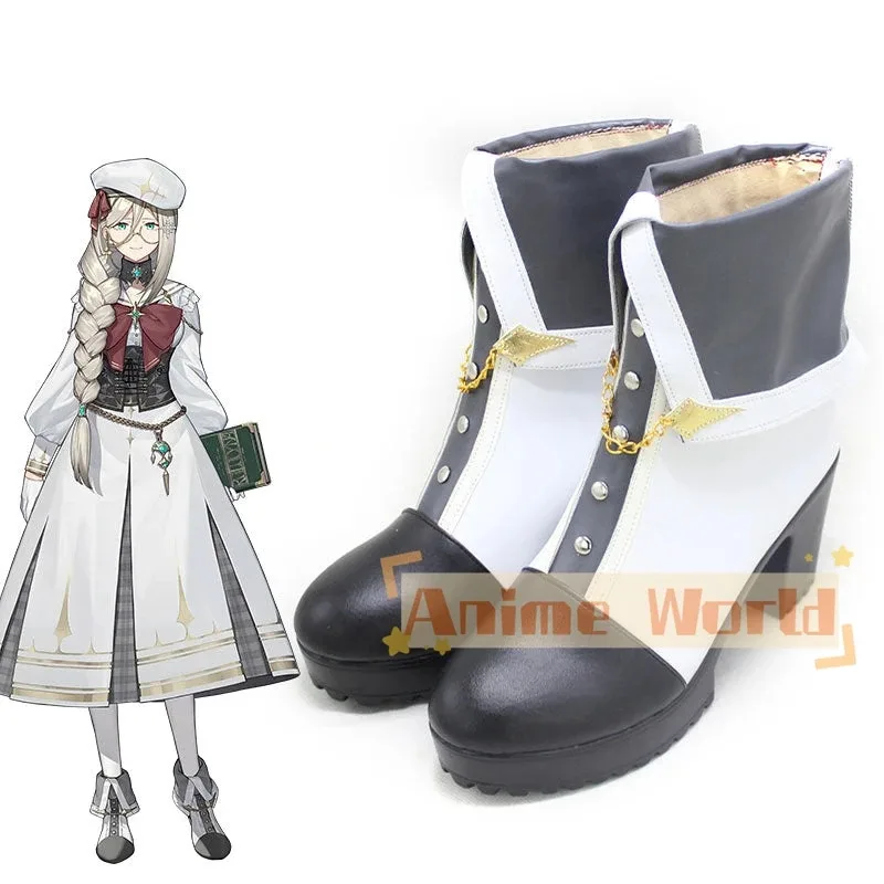 

2025 11 Nijisanji ILUNA Aia Amare Обувь для косплея Хэллоуин Карнавальные сапоги на заказ