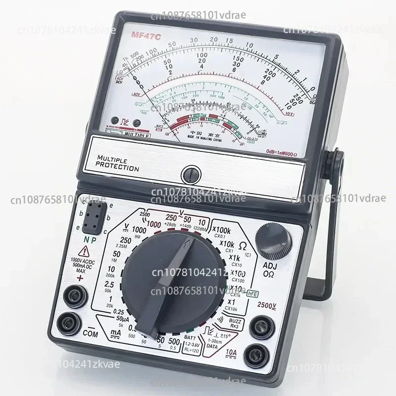 MF47L/MF47C47T pointer high-precision multimeter Mechanical external magnetic burn-proof universal meter