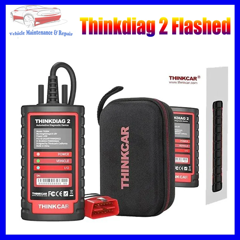 2025 ThinkDiag2 obd BT Connector Support CANFD DOIP Protocol Car Diagnostic Tool DBSCAR5/DBSCAR VII/Golo/thinkcar thinkdiag 2