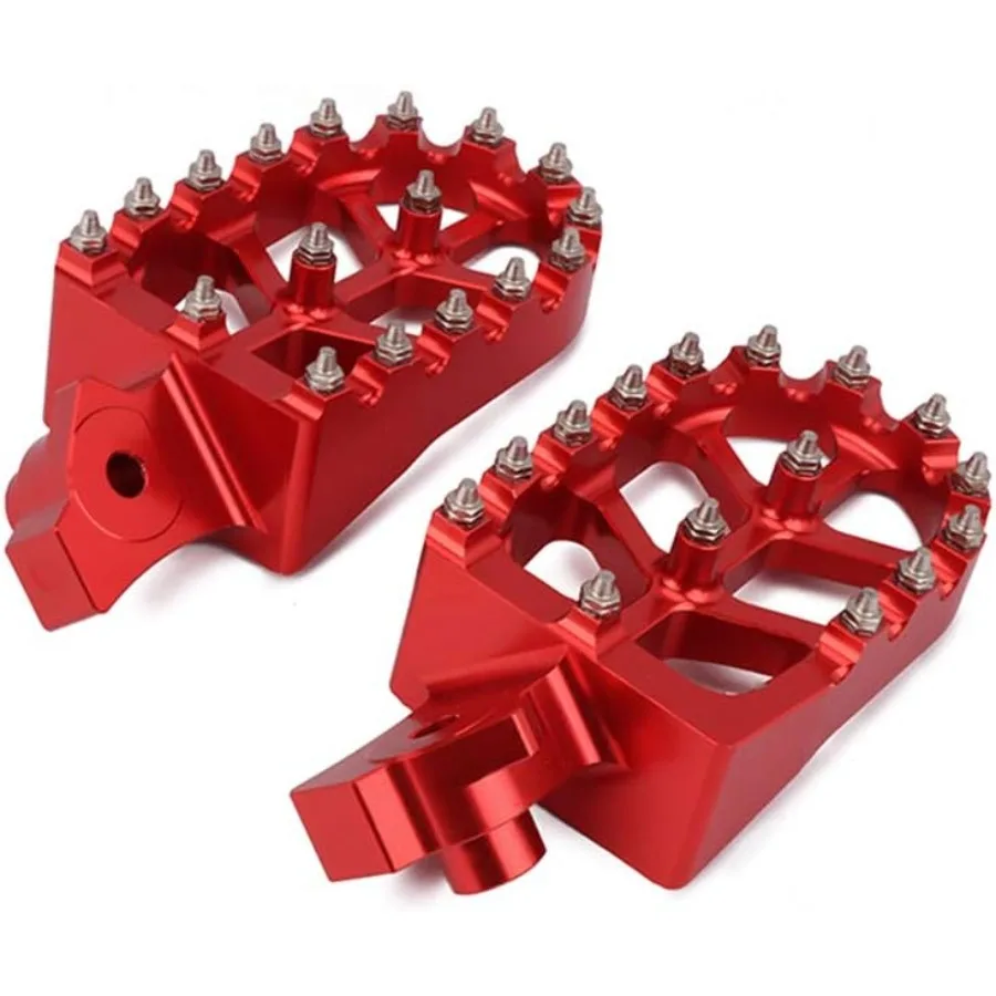 Pedane CNC Pedane Pedali per Z50R 8099 XR50R 0103 XR70R 9703 XR80R XR100R 8503 CRF80F CRF100F 0513 Moto Rosso Du