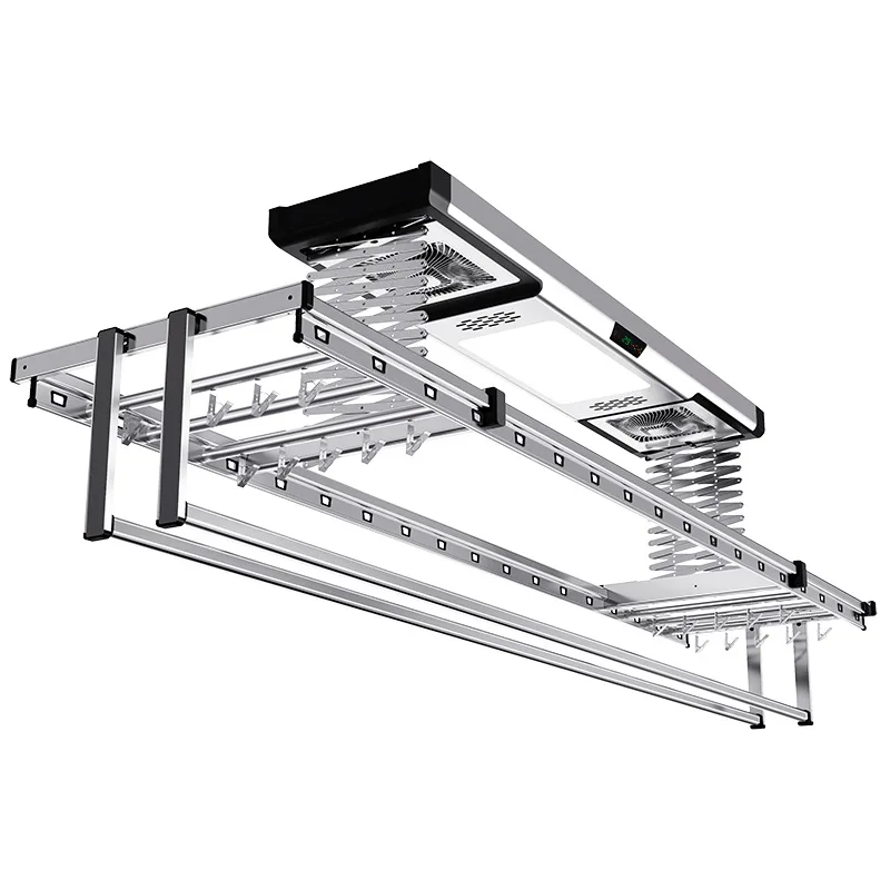 

Villa household electric drying rack, remote control lifting intelligent clothes drying machine