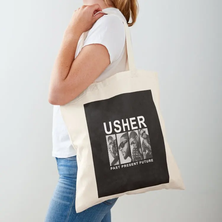

New Usher Past Present Future Tour Tote Bag women bag Large bags for women free delivery bags custom bags
