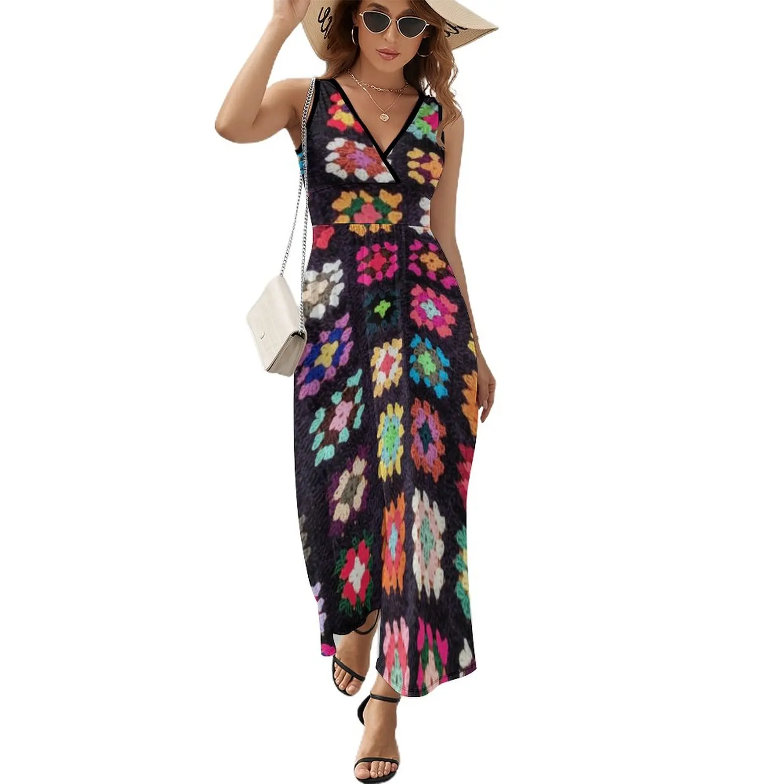 

Roseanne Blanket Inspired Design Sleeveless Dress prom clothes women dress summer dresses womens 2024