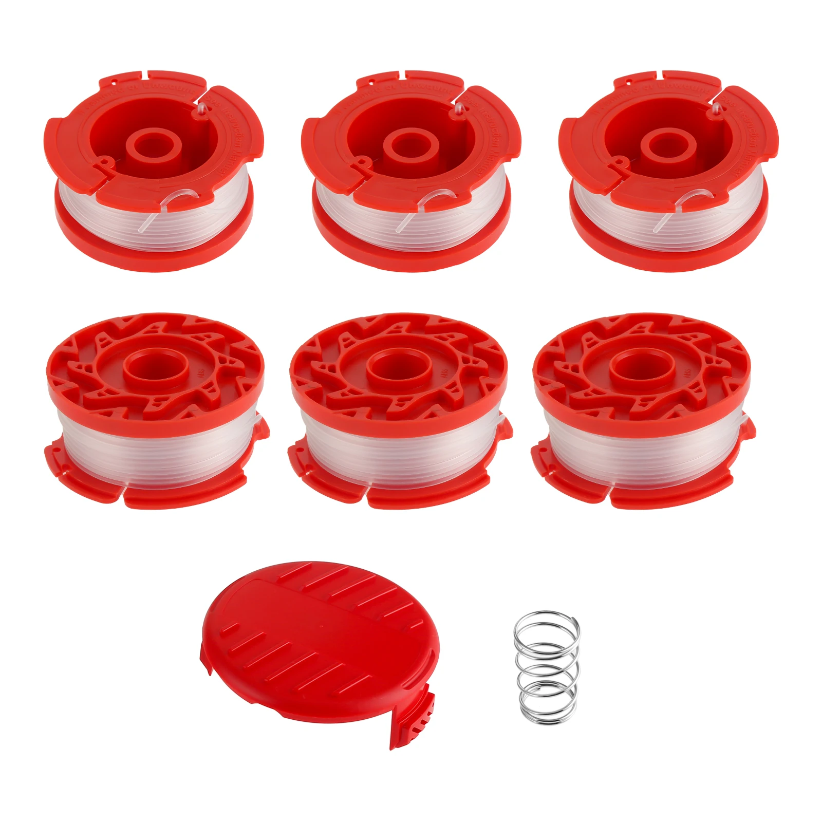 1 Set Replacement Trimmer Line Spool,spool Cap Cover&spring for Craftsman CMCST900 CMESTA900 CMESTE920 Series String Trimmers