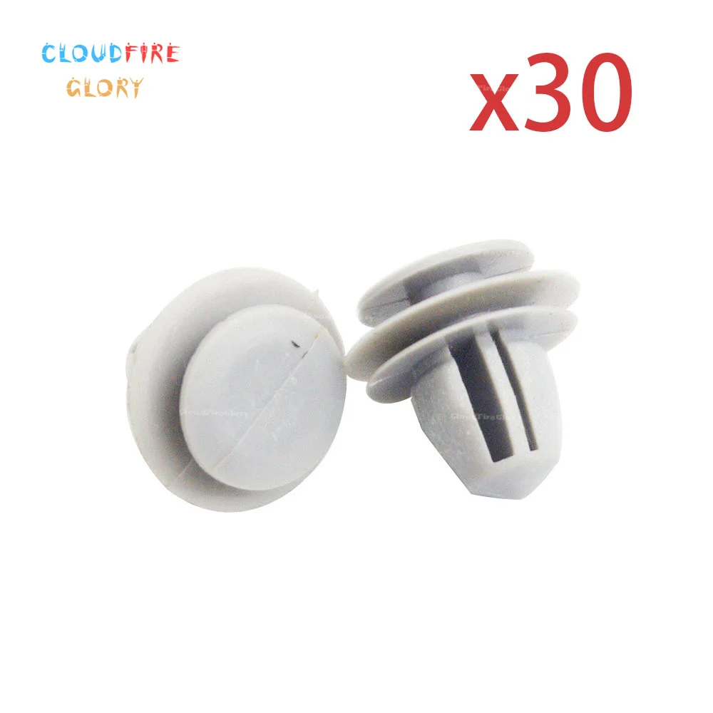 91560-SP0-003 30 шт. клипсы дверной панели и отделочные фиксаторы для Acura Integra & Legend 1991-On Honda Accord Civic preвстроенный