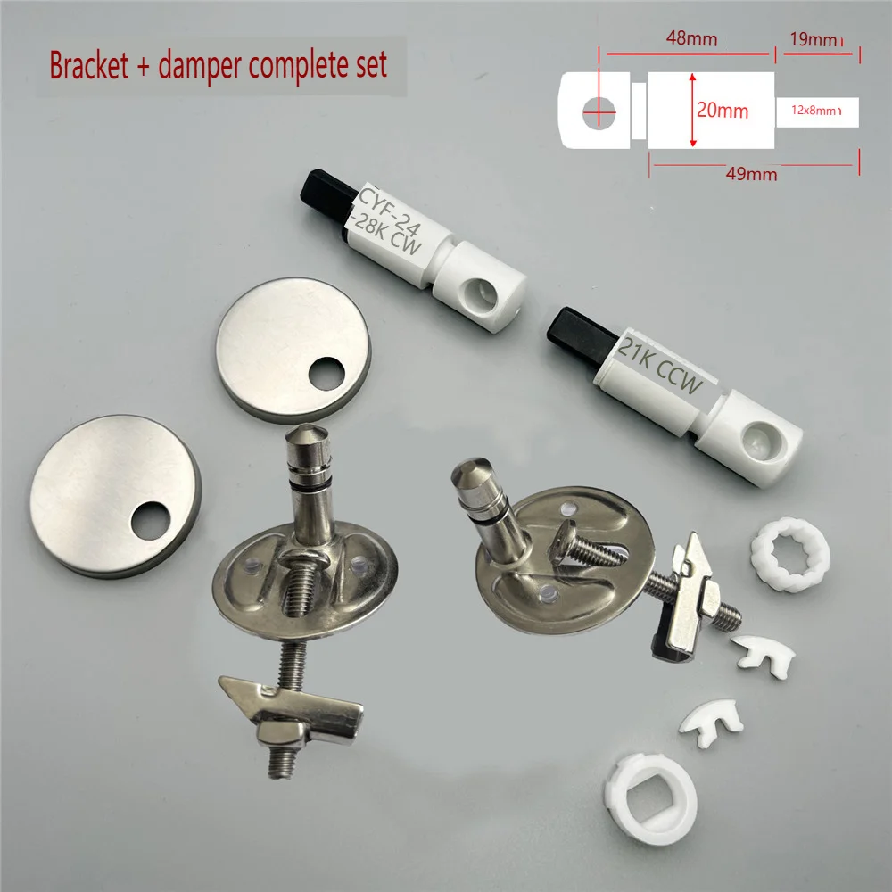 Suitable for toilet seat buffer hinge damper bracket,L24383