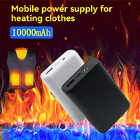 20000mAh Power Bank Portable USB Charger Fast Charging External Battery Pack Heating Vest Jacket Scarf Socks Glove Equipment New