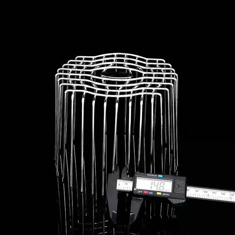 Penutup Saluran Air Stainless Steel untuk Atap, Lantai, Pipa Pembuangan, Saringan Anti-Sumbat, Pelindung Talang, Penangkap Serpihan Daun, Tutup Pipa Hujan