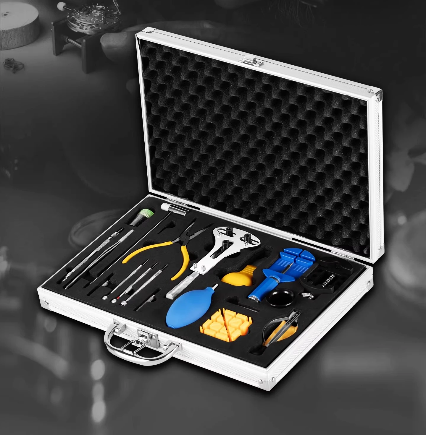 

Watch Repair Tool Set Mechanical Watch Repair Cut-off Watch Adjustment Bracelet Remove and Replace Battery