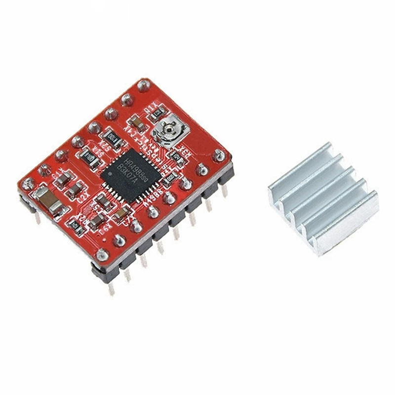 Ramps1.4 Control Board+2560 R3 Improved Motherboard+12864 Lcd Control Board+A4988 Driver with Heat Sink(Red)