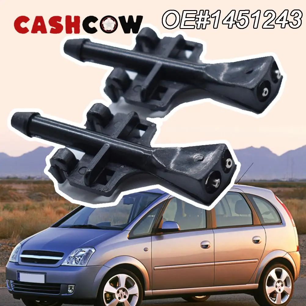 CASHCOW Auto Front Windshield Washer Pump Wiper Nozzles Water Spray For Vauxhall Opel Meriva A 2003 - 2010 Fluid 2004 - 2006