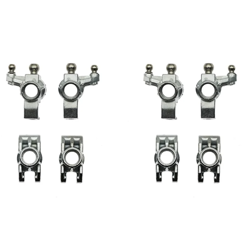 2X โลหะพวงมาลัยด้านหลังสําหรับ SCY 16101 16101 Pro 16102 16103 16201 16301 16302 16303 RC รถอะไหล่อัพเกรด