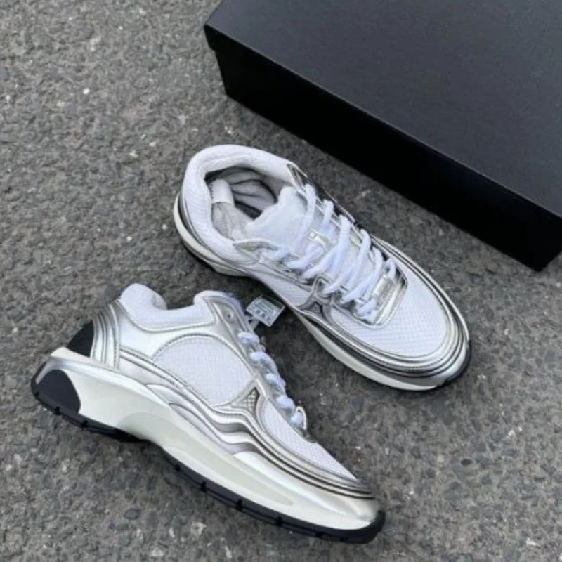 Sneakers plateforme tendance, toutes occasions, légères, antidérapantes, chaussures de sport d'extérieur, chaussures de streetwear quotidiennes