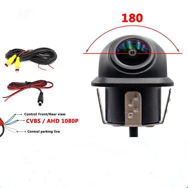 

AHD/CVBS переключаемая камера ночного видения с регулируемым объективом на 360 градусов, автомобильная камера заднего вида, передняя боковая камера заднего вида для автомобиля