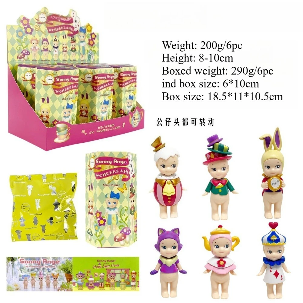 Figura de pasatiempos de Ángel para niños, caja ciega aleatoria de Anime, modelo de muñeca de monstruos, juguete para coleccionar, decoración de habitación, regalos sorpresa