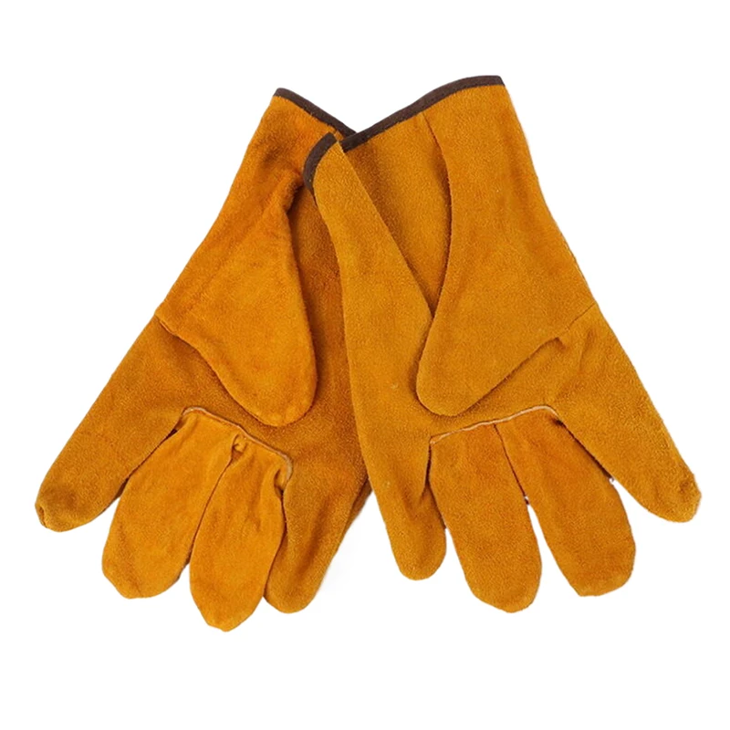 1 Pair Household Farm Garden Welding Security Protection Gloves Safety Mechanic Gloves Men Work Glove Soft Driver Driving Gloves