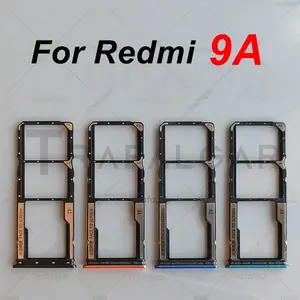 Bilashmart SIM Card Trays Xiaomi Redmi 9A SIM Slot Holder Socket Adapter Replacement M2006C3LG M2006C3LI M2006C3LC M2004C3L