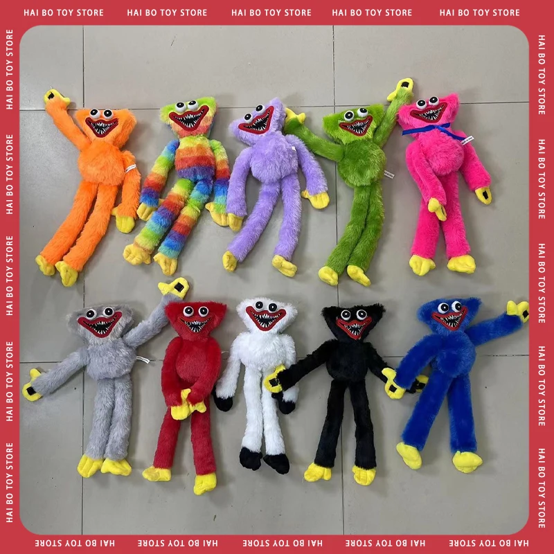 Juguete de peluche de 40cm con lentejuelas, muñeco de juego de terror, Juguetes de peluche, decoración de habitación, juguete coleccionable, regalo sorpresa para niños ﻿