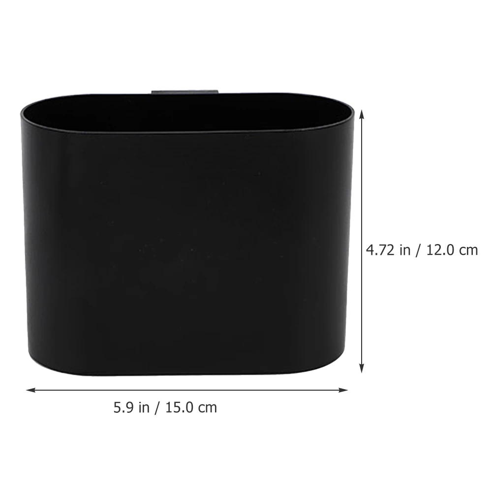 

Car Trash Can 206 Black Large Capacity Durable Car Storage Travel Home Desk Organizer Garbage Bucket Vehicle Clean Environment