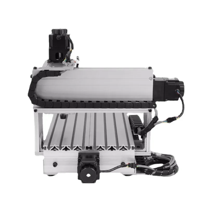 Three-axis miniature desktop metal handicraft PVC non-metallic composite plate steel engraving machine