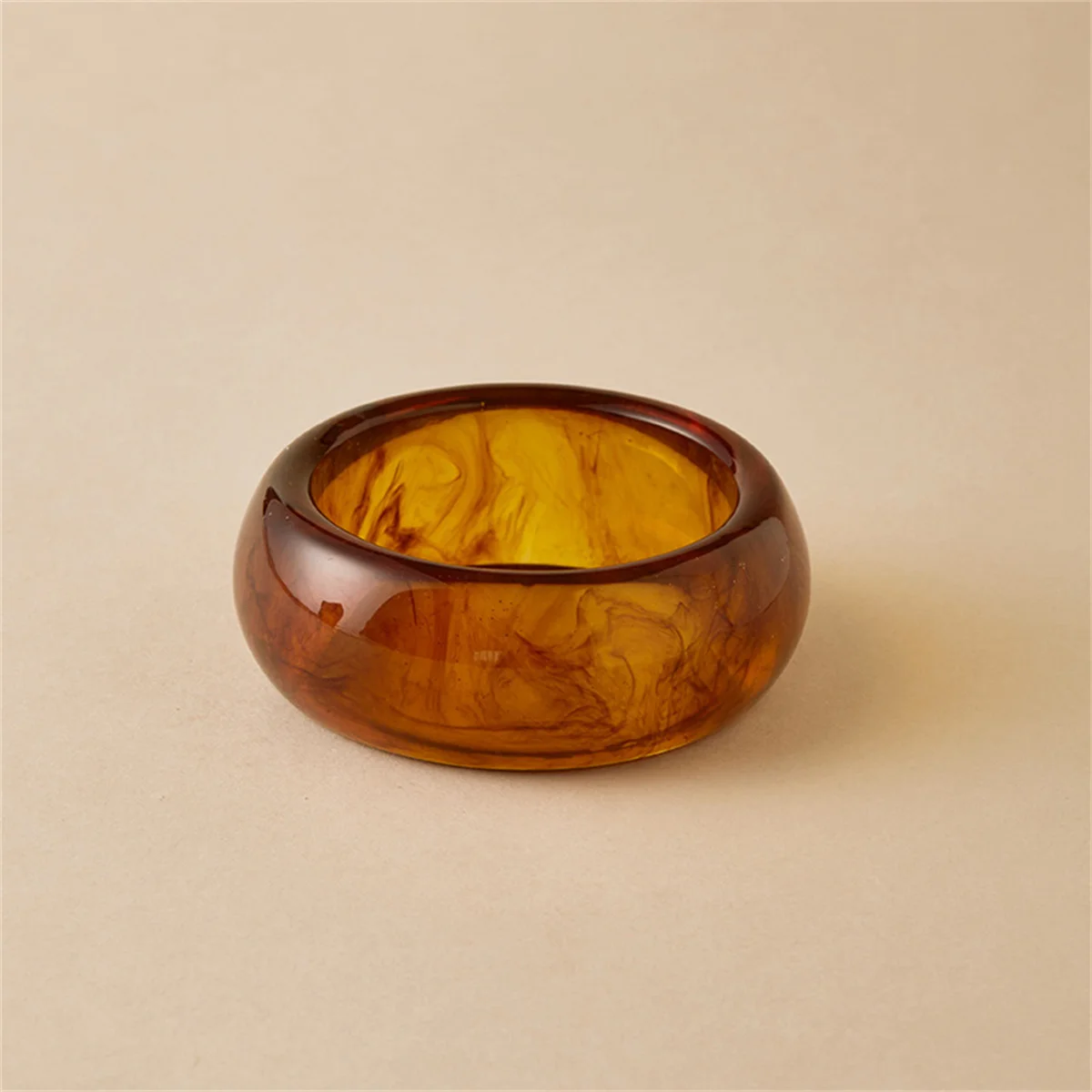 لطيف ملون حجم كبير أساور مكتنزة أساور للنساء الفتيات الاكريليك واسعة المعصم بيان المجوهرات هدية الإسورة بالجملة #3