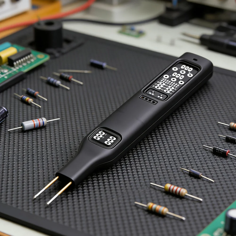 

Portable Transistor Optocoupler Tester Tool For Small Circuit Board Electronic Repair Quick LED Test For Multiple Components