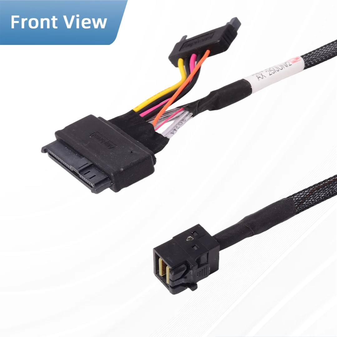 U.2 SFF-8639 TO SFF-8643 Data Cable U2 Solid State Drive Cable 75cm