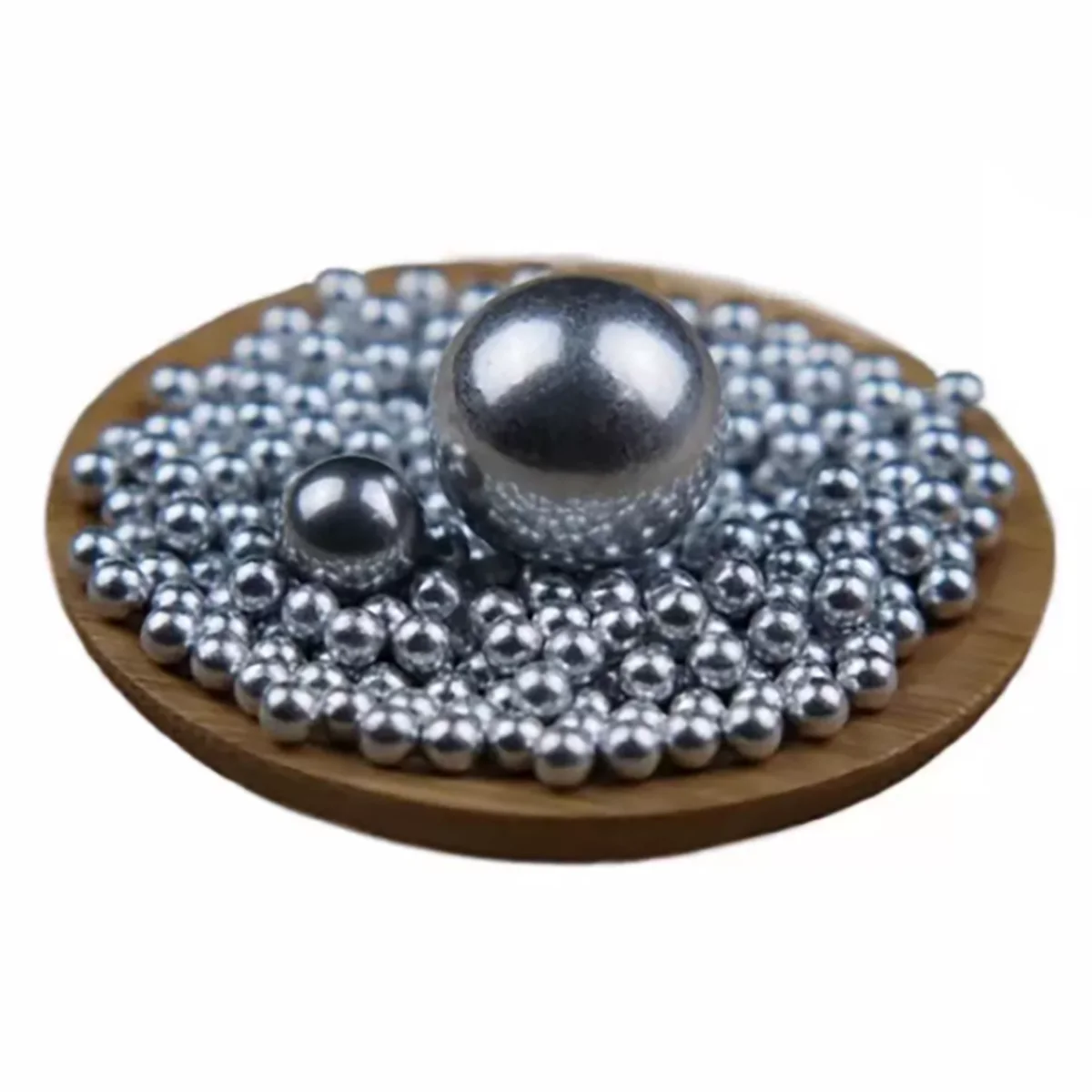 Produktbild von Reine Aluminiumkugeln – Massiv, Durchmesser 0,5-12 Mm, Präzisionslagerkugeln